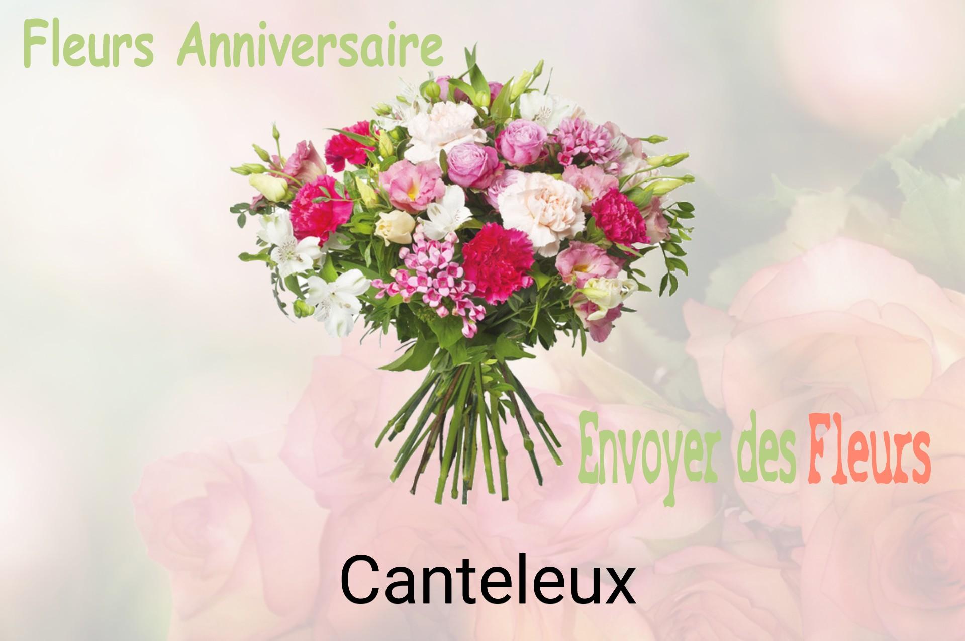 Bouquet de fleurs d’anniversaire livré à Canteleux